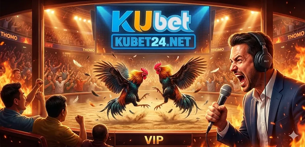 Thưởng thức không khí đấu trường đá gà Kubet rực lửa đẳng cấp quốc tế
