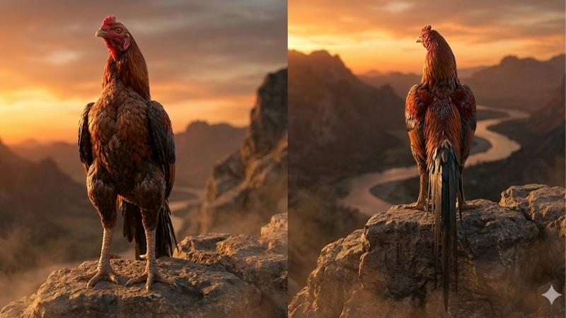 Bí quyết xem dáng đứng gà chiến Kubet chuẩn 3 xem-dang-dung-ga-chien